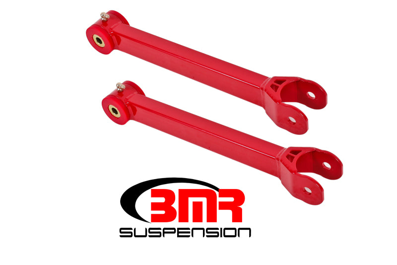 BMR Suspension TCA059R BMR 16-17 6th Gen Camaro Non-Adj. Lower Trailing Arms (Polyurethane) - Red