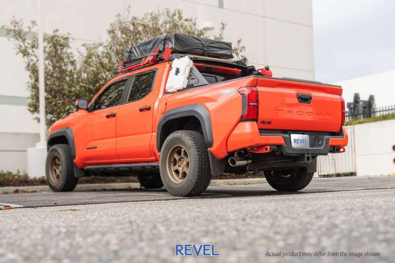 Revel T76007R Medallion 24+ Toyota Tacoma SR5 / TRD Offroad Trail Hart 3in Catback Exhaust System - 4in Tip