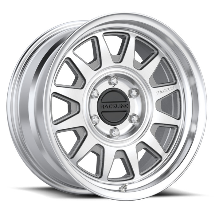 Raceline 952MC-78560-00 952MC Aero 17x8.5in / 6x139.7 BP / 0mm Offset / 106.1mm Bore - Machined Wheel