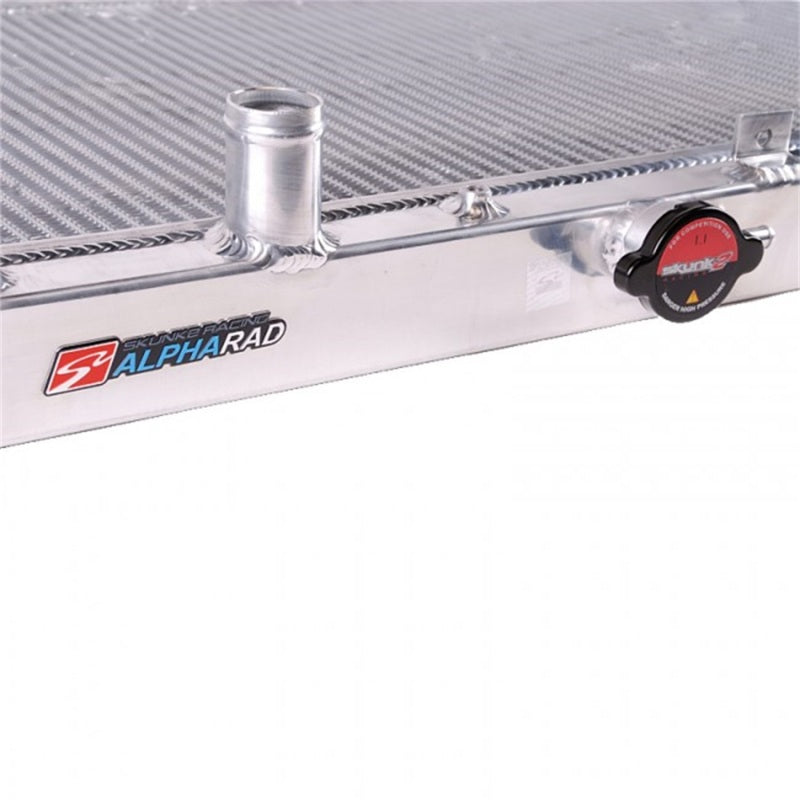 Skunk2 Racing 349-05-1500 Skunk2 Alpha Series 88-91 Honda CRX/Civic Radiator (Full Size) (Dual Core) (Manual Trans.)