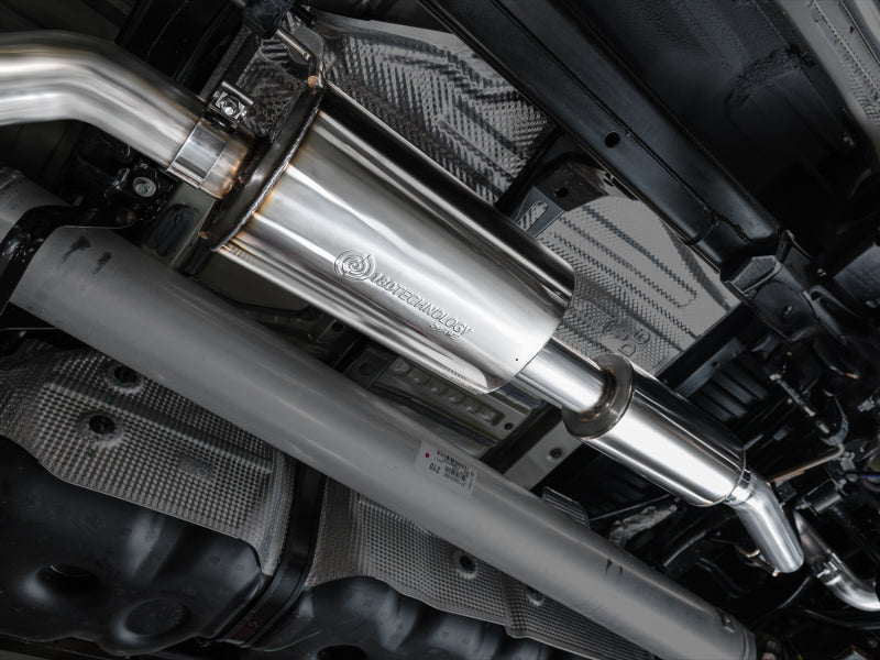 AWE Tuning 3015-33063 AWE 0FG Exhaust for 3rd Gen Toyota Tundra - Dual Diamond Black Tips