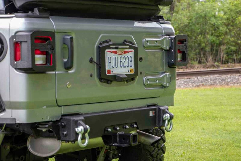 Fishbone Offroad FB22179 For 2018+ Jeep Wrangler JL Rear Bumper Delete
