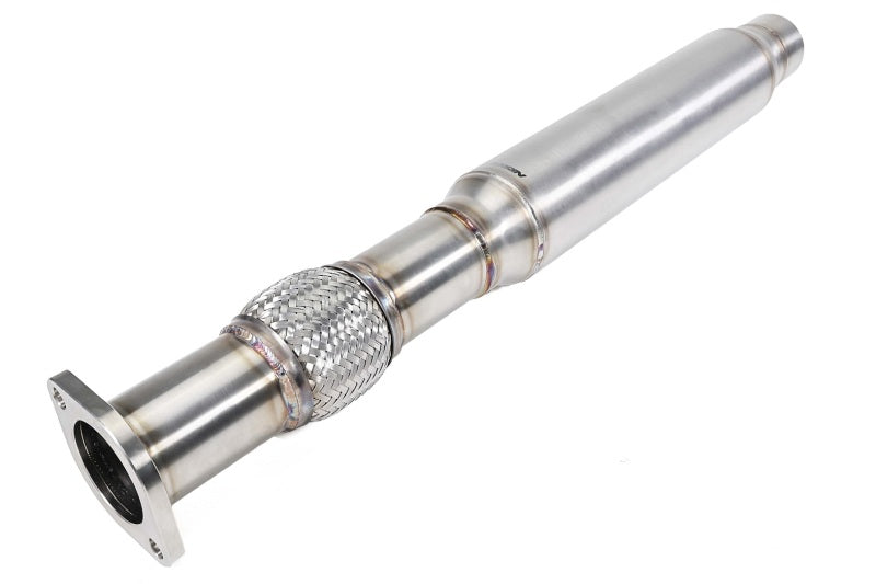 Perrin Performance PSP-EXT-340BR PERRIN 22-25 Subaru WRX Stainless Steel Midpipe w/Resonator 3in. (Fits OEM/Aftermarket Mufflers)