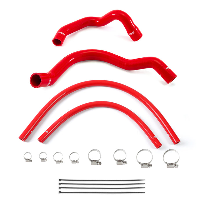 Mishimoto MMHOSE-XJ6-92KRD 91-01 Jeep Cherokee 4.0 Silicone Hose Kit Set Red