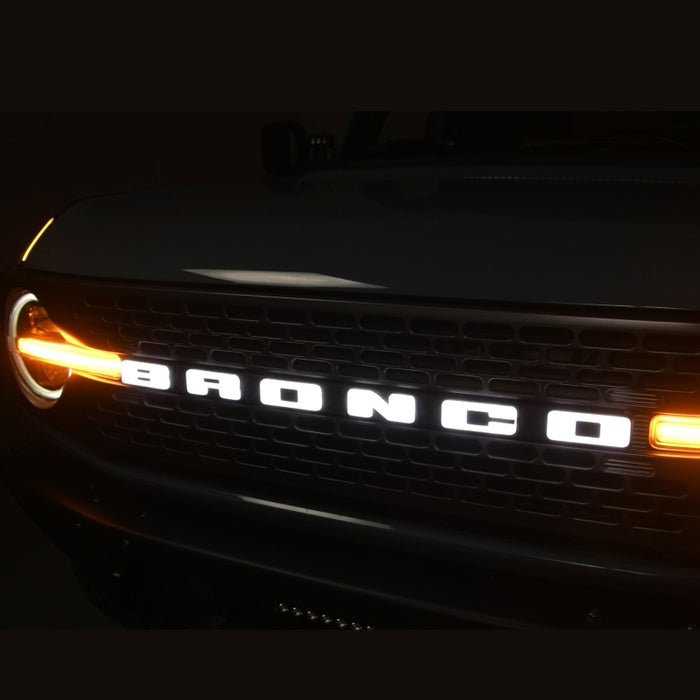Putco 92852 Ford Bronco 21-23 Ford Bronco Emblem (Fits Models w/ Front Camera)