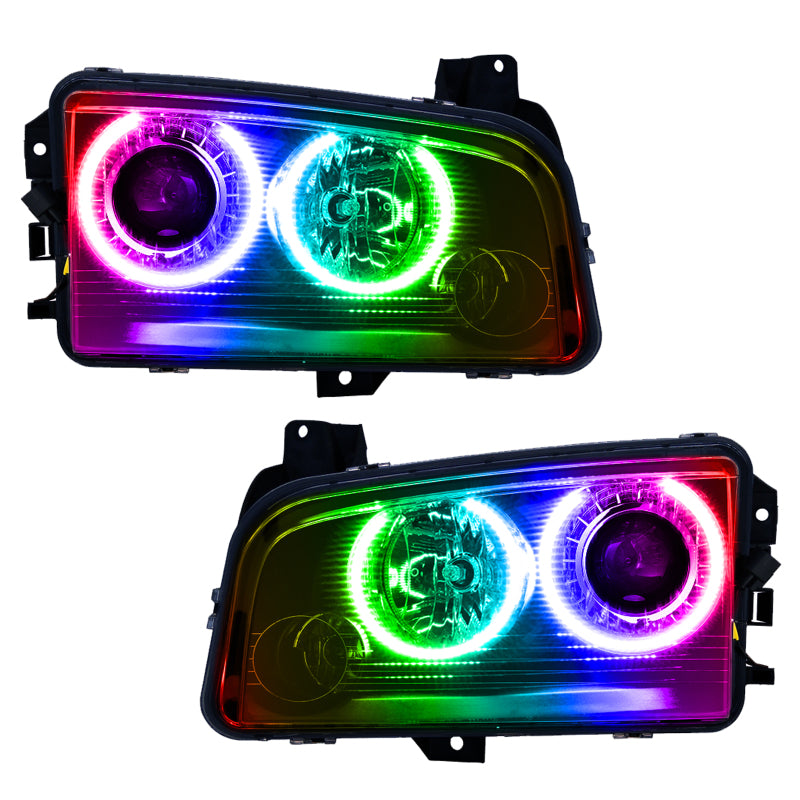 ORACLE Lighting 8179-334 Oracle 08-10 Dodge Charger SMD HL (HID) - ColorSHIFT w/o Controller SEE WARRANTY