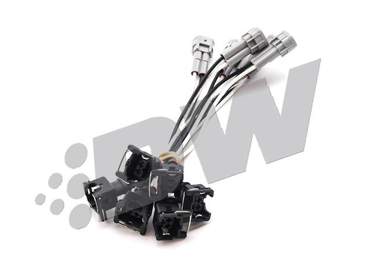 DeatschWerks 16MX-06-1200-6 07-14 Nissan GTR VR38DETT Bosch EV14 1200cc Injectors (Set of 6)
