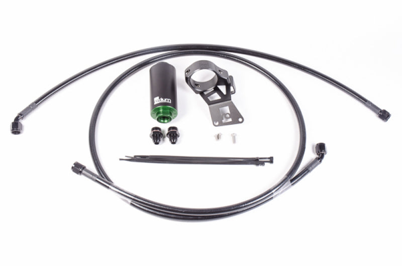 Radium Engineering 20-0946-05 Mitsubishi Evo X Fuel Hanger Feed Kit - Microglass Filter
