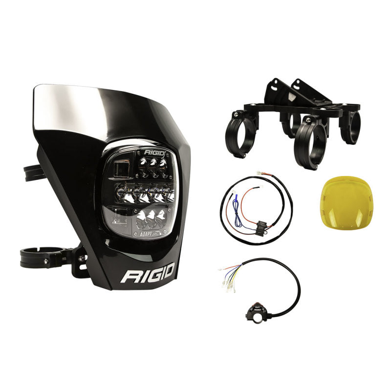 Rigid Industries 300416 Adapt XE LED Moto Kit - Black