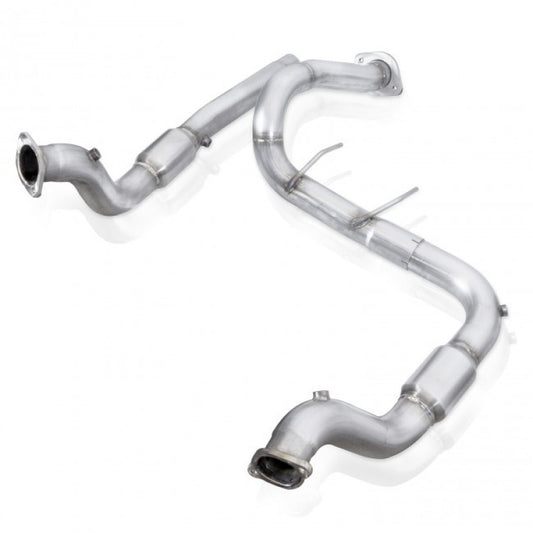 Stainless Works FTR17DPCAT 2017 F-150 Raptor 3.5L 3in Downpipe High-Flow Cats Factory Connection