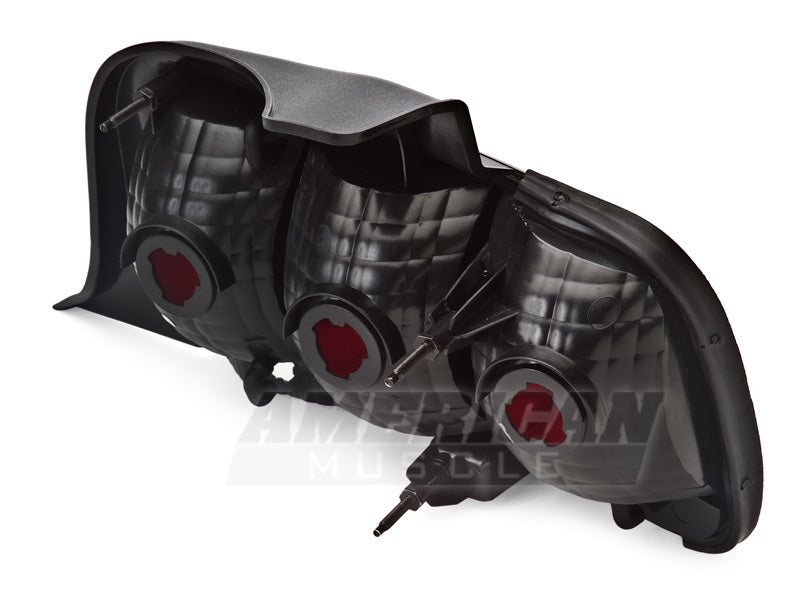Raxiom 49066 05-09 Ford Mustang Tail Lights- Black Housing (Smoked Lens)