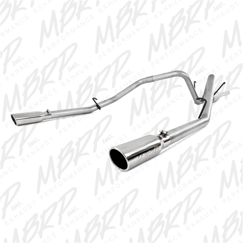 MBRP S5126AL 2006-2008 Dodge RAM Hemi 1500 5.7L SC/CC-SB Cat Back Dual Split Rear