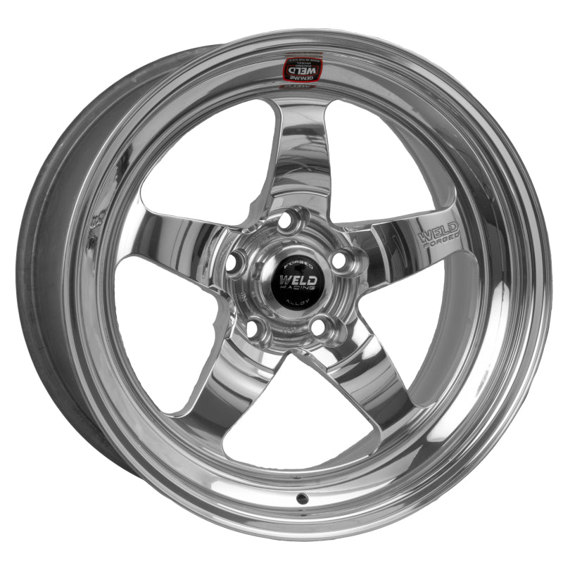 Weld 71MP8090A57A S71 18x9 / 5x4.5 BP / 5.7in. BS Polished Wheel (Medium Pad) - Non-Beadlock