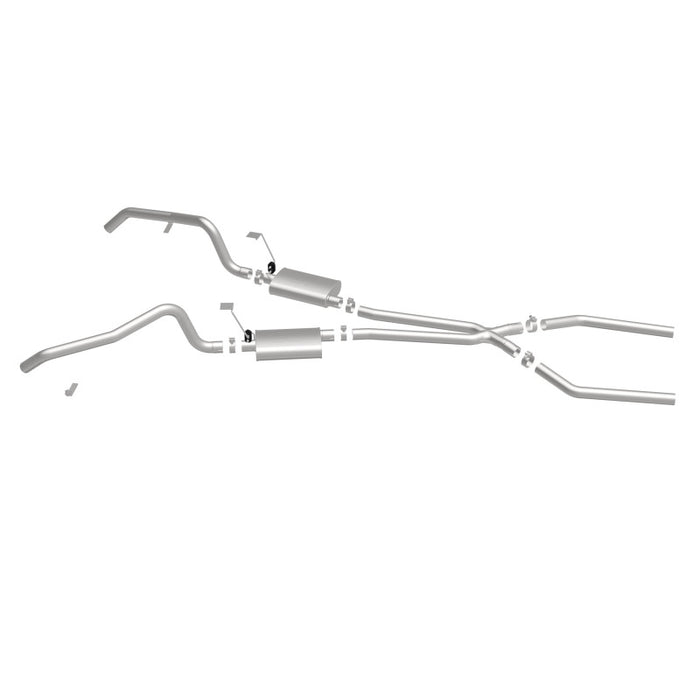 Magnaflow Perf Exhaust MAG15896 67-69 GM F Body 2.5in Dual Exhaust System