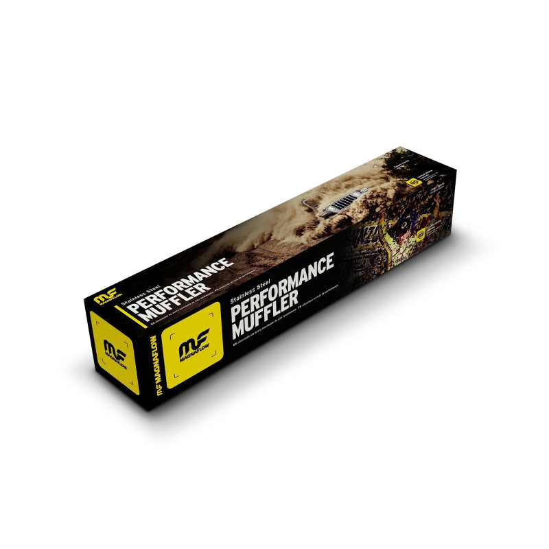Magnaflow 14416 MagnaFlow Muffler Mag SS 4X4 14 2.5/2.5