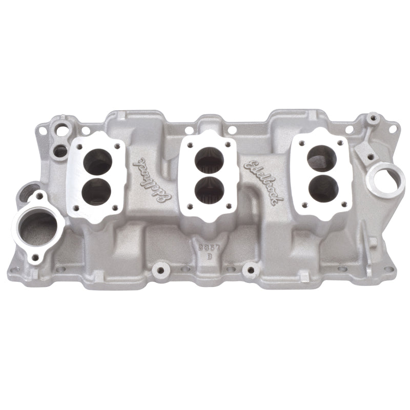 Edelbrock EDE5419 SBC Three Deuce Manifold - 262-400