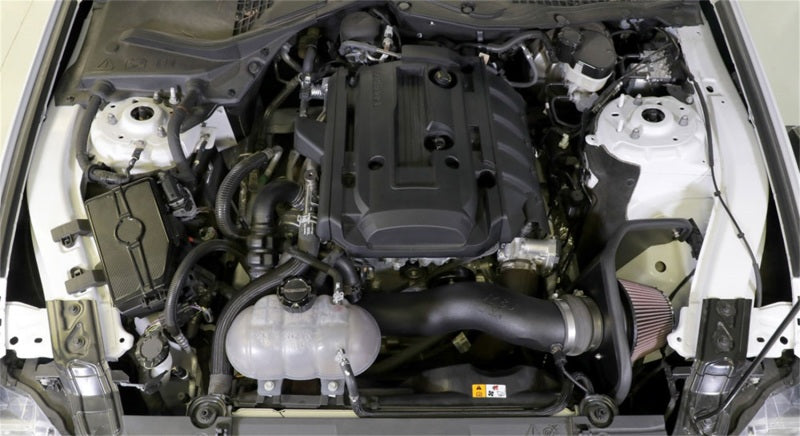 K&N Engineering 63-2606 K&N 2018 Ford Mustang L4-2.3L F/I AirCharger Performance Intake