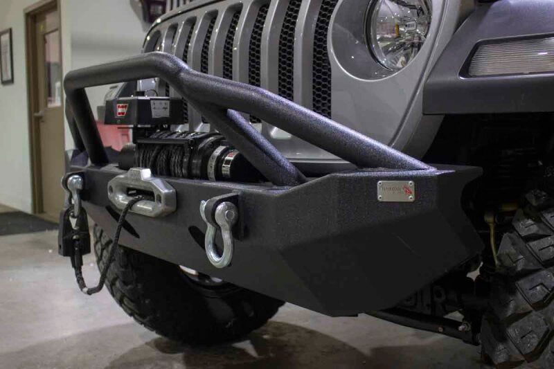 Fishbone Offroad FB22088 2018+ Jeep Wrangler JL Mid-Width Winch Front Bumper