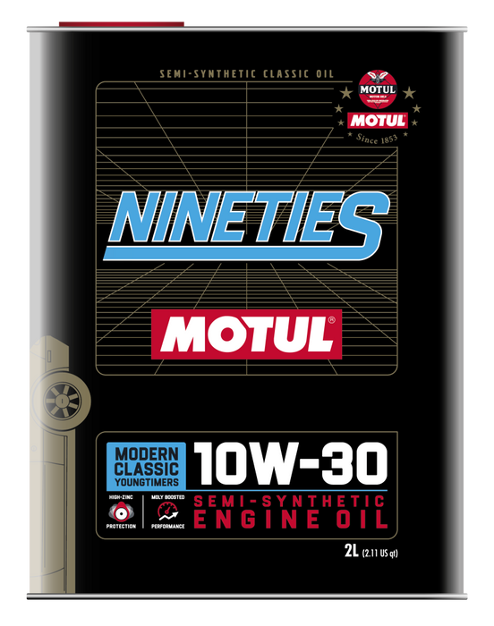 Motul 110620 10W30 Classic Nineties Oil - 10x2L