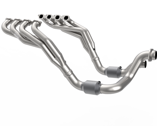 Kooks Headers 1400H430 Kooks 20-22 Ford F250 7.3L V8 / Ford F350 7.3L V8 1-7/8in x 3in SS Headers w/ Green Catted Conn