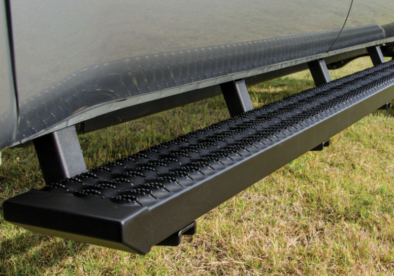 N-Fab GFC19CC-TX Growler Fleet 2019 Chevy/GMC 1500 Crew Cab - Cab Length - Tex. Black - 7in