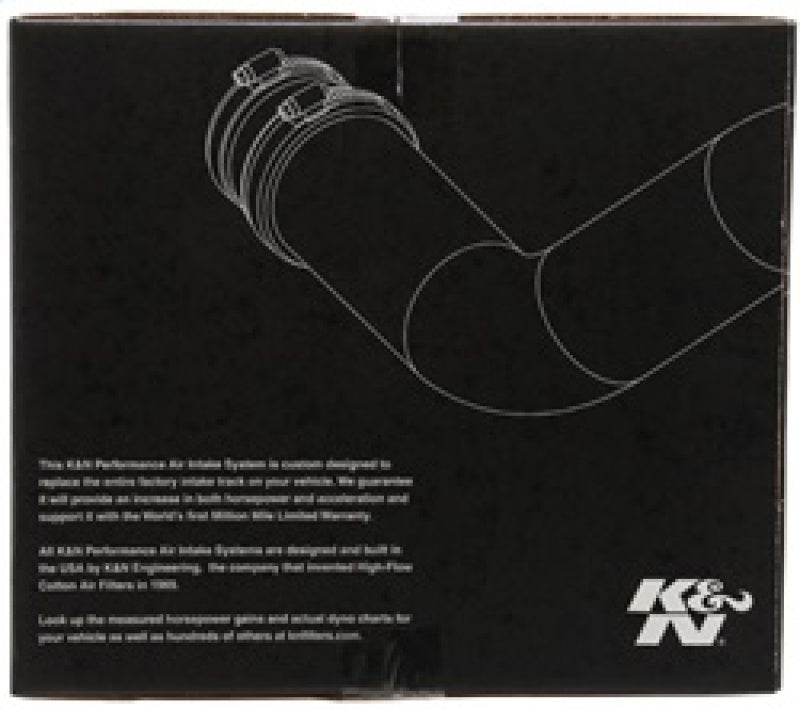 K&N Engineering 69-7085TS K&N 19-20 Nissan Altima L4-2.5L Typhoon Short RAM Intake