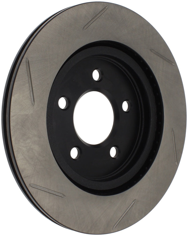 Stoptech 126.61087SL StopTech Power Slot 05-10 Mustang V6/4.0L / GT V8-4.6L Rear Left Slotted Rotor