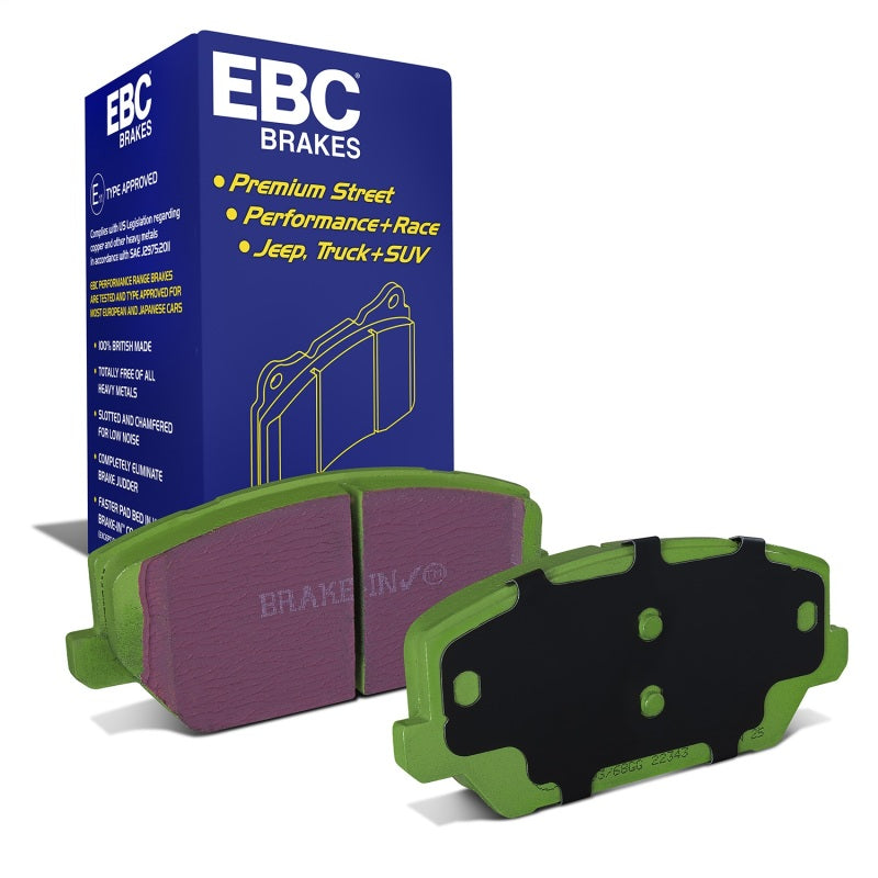 EBC DP22343 2019+ Hyundai Veloster (2nd Gen) 2.0L Turbo N Greenstuff Front Brake Pads