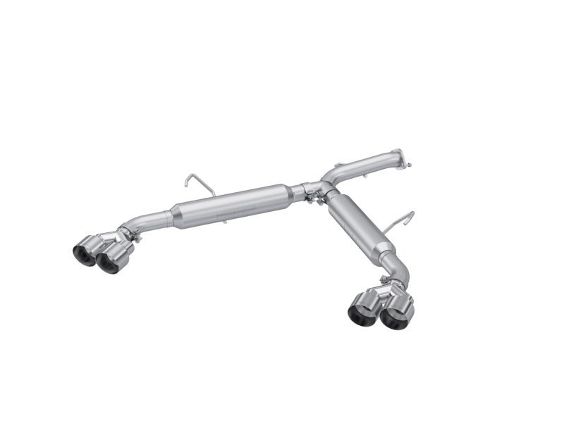 MBRP S4711AL 22-24 Kia Forte GT Armor Lite AL Steel 2.5in Axle Back Exhaust w/ SS Quad Tips
