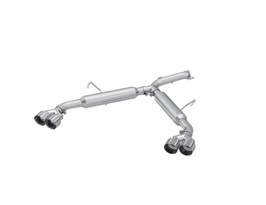 MBRP S4711AL 22-24 Kia Forte GT Armor Lite AL Steel 2.5in Axle Back Exhaust w/ SS Quad Tips