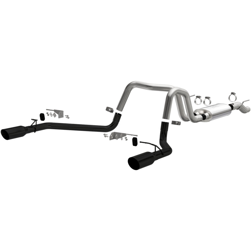 Magnaflow 19562 21 Ford F-150 Street Series Cat-Back Performance Exhaust System- Dual-Split Rear Exit