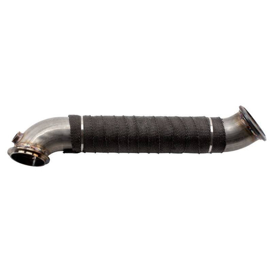 Wehrli WCF100704 11-15 Chevrolet 6.6L LML Duramax 3in Stainless Down Pipe (V-Band Style)