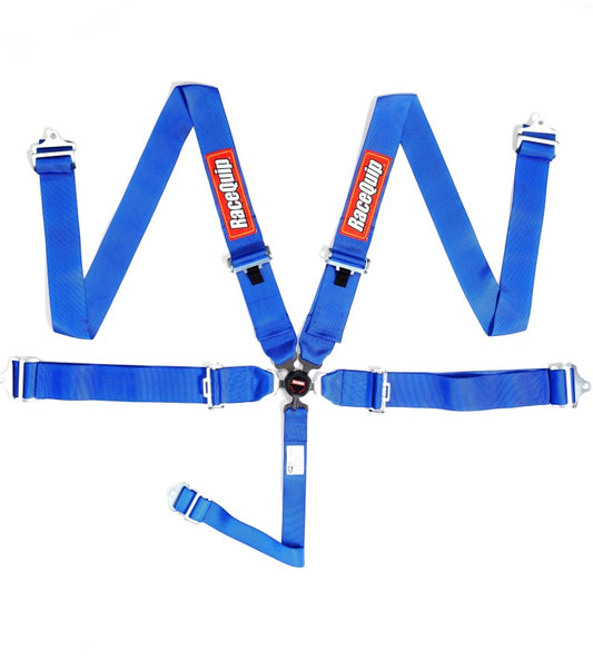 Racequip 741021 RaceQuip Blue SFI CAMLOCK 5pt PD Lap Seat Belt