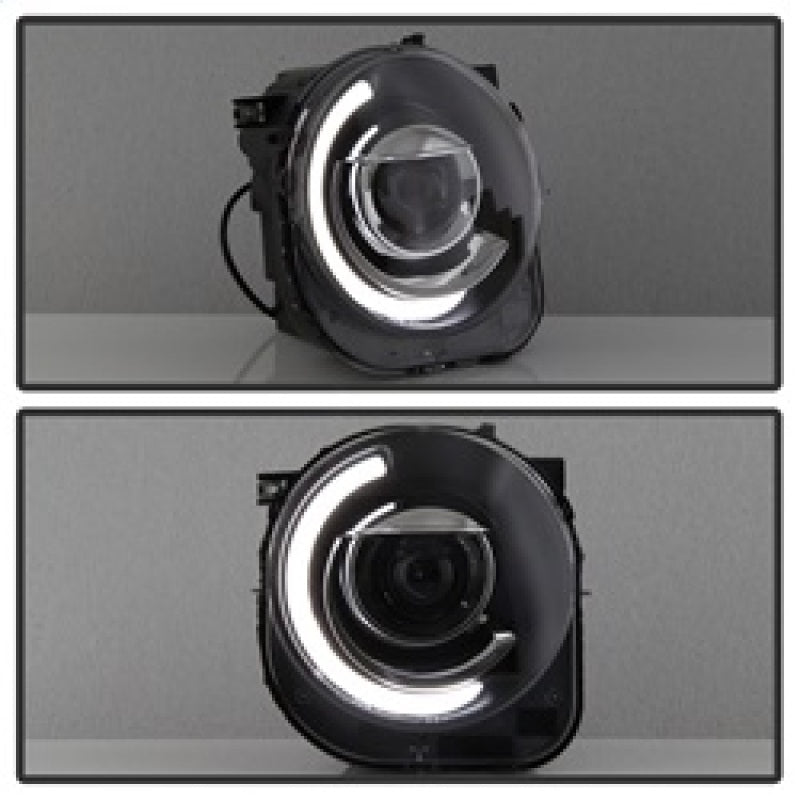 SPYDER 9039720 xTune 15-17 Jeep Renegade Light Bar DRL Projector Headlights -Black (PRO-JH-JREN-LBDRL-BK)