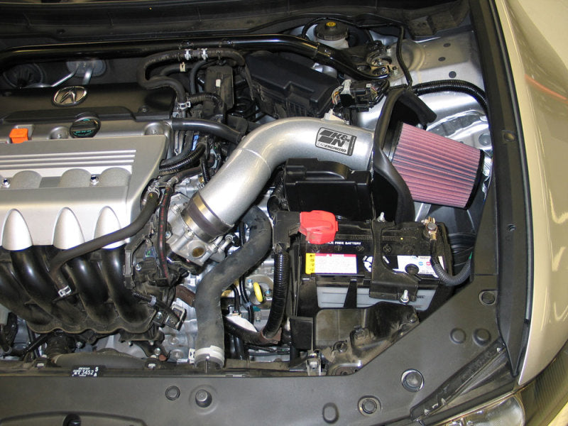 K&N Engineering 69-0026TS K&N 09 Acura TSX 2.4L Silver Typhoon Intake