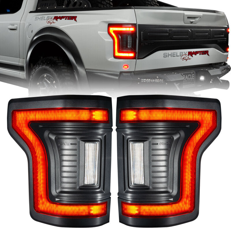 ORACLE Lighting 5913-504-T Oracle Lighting 15-20 Ford F-150 Reverse LED Modules Flush Tail Light - Tinted
