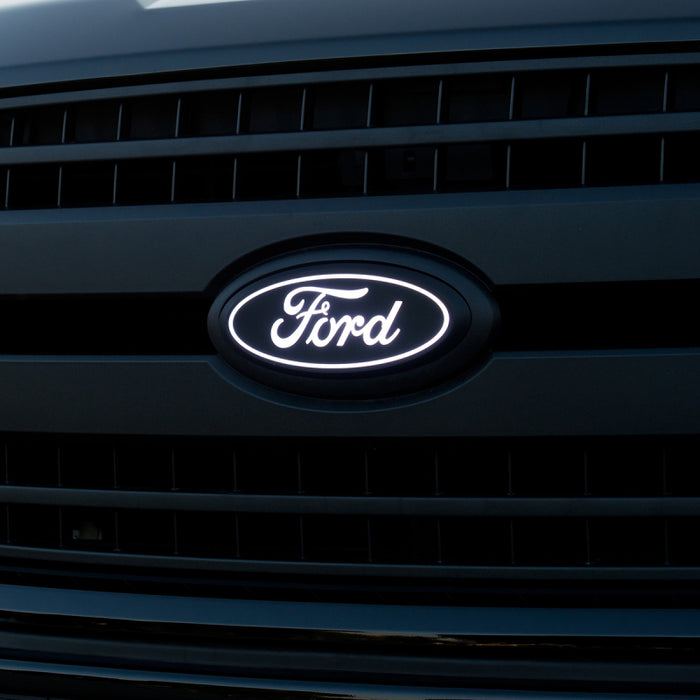 Putco 92601 15-17 Ford F-150 Front Luminix Ford LED Emblem - Fits bar Style Grillee