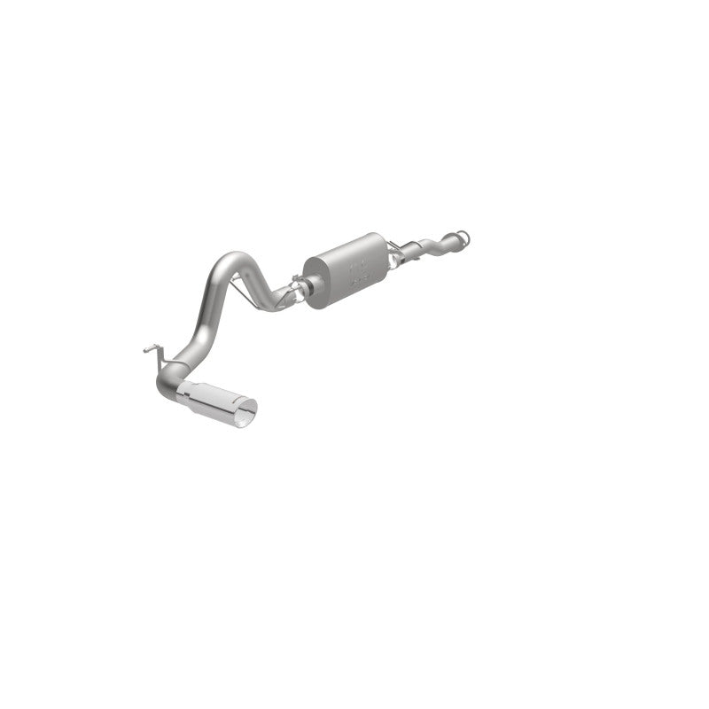 Magnaflow 19291 MagnaFlow Cat-Back 2016 Toyota Tacoma 3.5L V6 SS 3in Single Pass Side Exit Rear 4in Tip