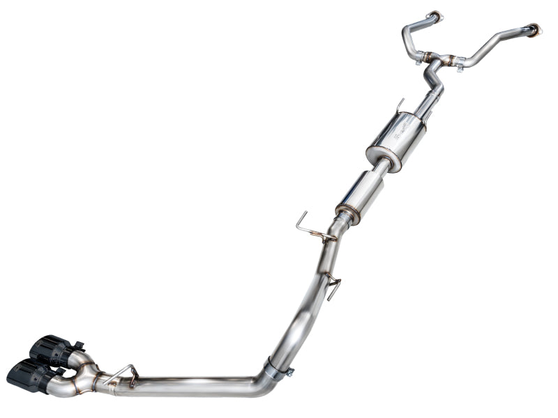 AWE Tuning 3015-33063 AWE 0FG Exhaust for 3rd Gen Toyota Tundra - Dual Diamond Black Tips
