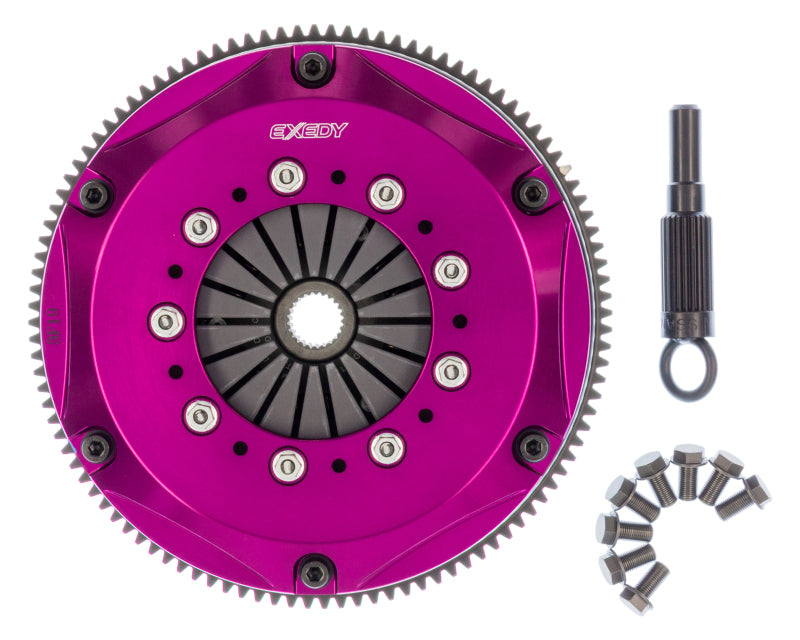 Exedy NM012SD 1989-1994 Nissan 240SX Hyper Twin Cerametallic Clutch Sprung Center Disc Push Type Cover