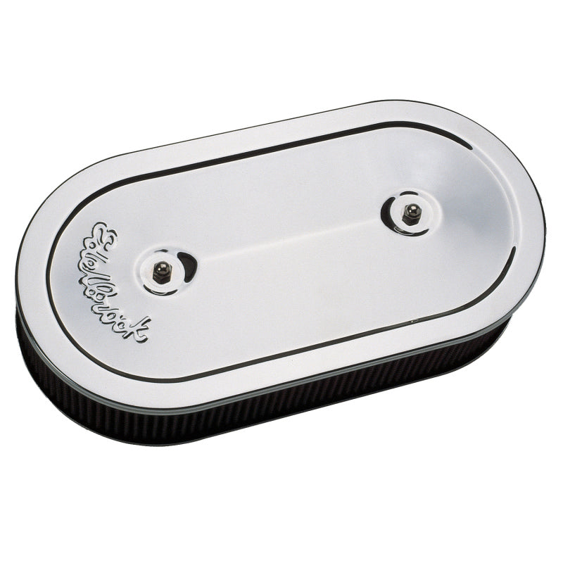 Edelbrock EDE1235 Oval Air Cleaner for Dual Quads