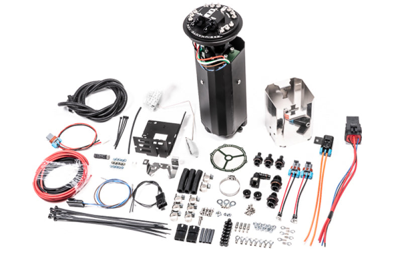 Radium Engineering 20-0741-00 Radium Nissan R32 GT-R Fuel Hanger Surge Tank Brushless TI Auto E5LM - Pumps Not Included