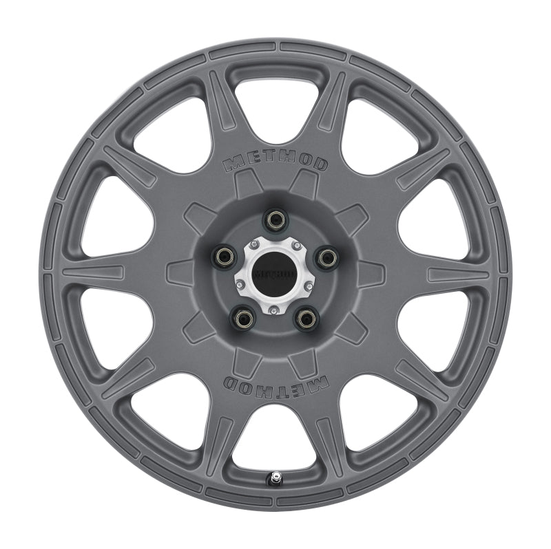 Method Wheels MR50278051838 Method MR502 RALLY 17x8 +38mm Offset 5x100 67.1mm CB Titanium Wheel
