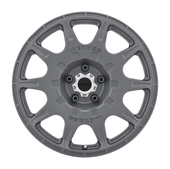 Method Wheels MR50278051838 Method MR502 RALLY 17x8 +38mm Offset 5x100 67.1mm CB Titanium Wheel