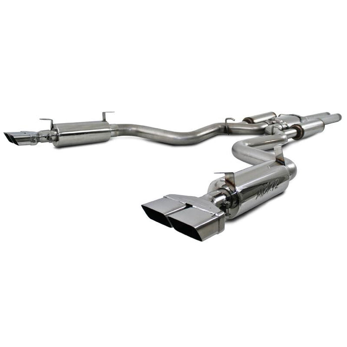 MBRP S7110304 08-11 Dodge Challenger SRT8 6.1L Hemi T304 Cat Back Dual Split Rear