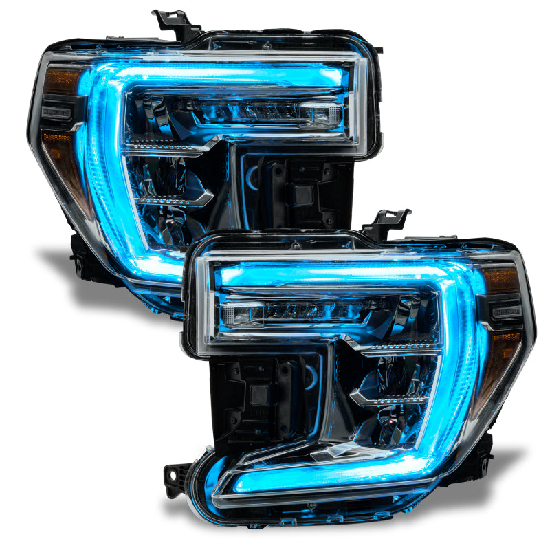 ORACLE Lighting 1287-334 Oracle 19-21 GMC Sierra 1500 RGB+W Headlight DRL Upgrade Kit - ColorSHIFT w/o Cntrl SEE WARRANTY