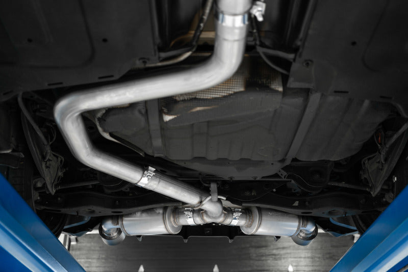 MBRP S47063CF 2019+ Hyundai Veloster N 2.0L Turbo 3in Cat Back - T304 Stainless - Carbon Fiber Tip