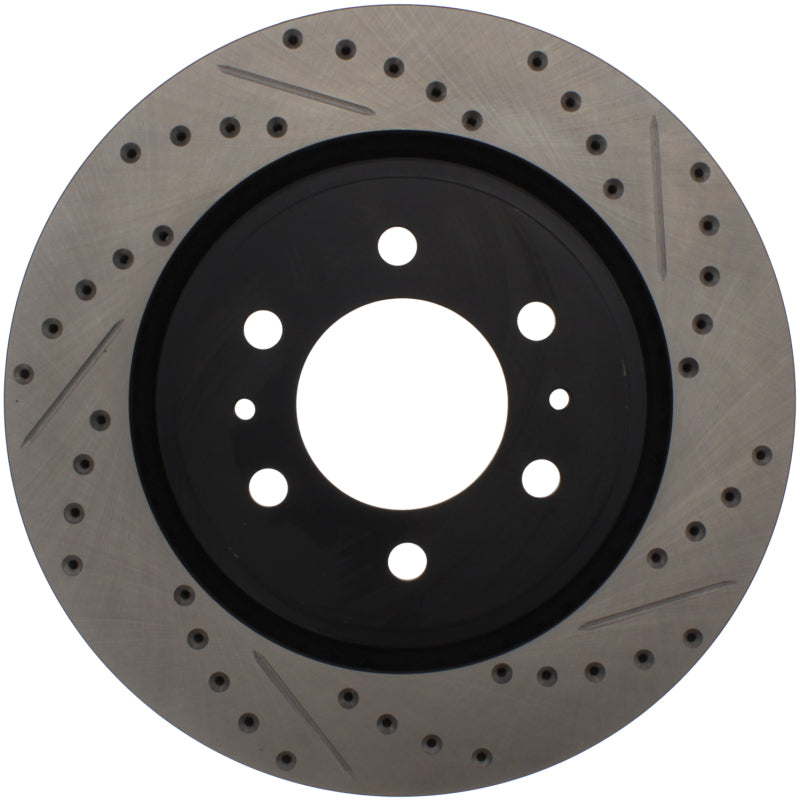 Stoptech 127.65119R StopTech Slotted & Drilled Sport Brake Rotor