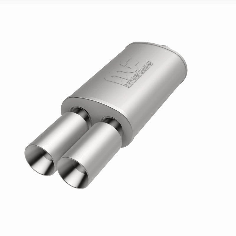 Magnaflow 14816 MagnaFlow Muffler W/Tip Mag SS 14X5X8 2.25/3.
