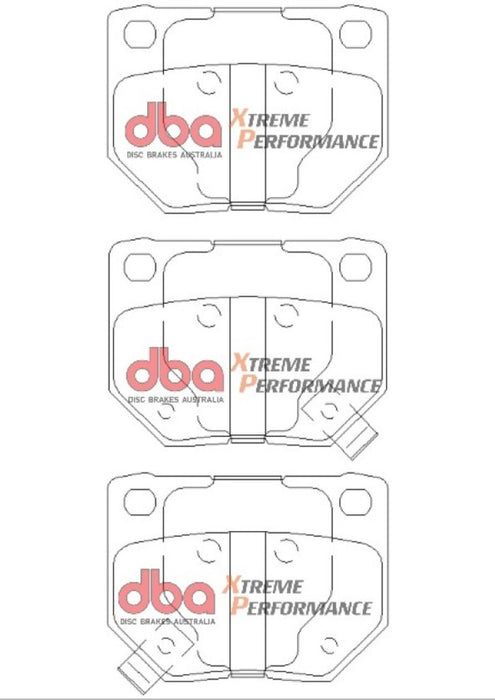 DBA DB1220XP 06-07 Subaru WRX XP650 Rear Brake Pads